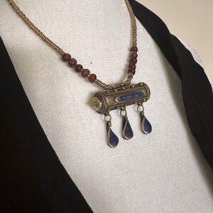 Afghan Kuchi Prayer Box Necklace